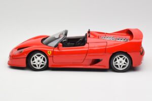 Ferrari F50 カブリオレ レッド Bburago 1:18 3352 メタル - 画像 4/8