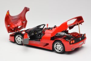 Ferrari F50 カブリオレ レッド Bburago 1:18 3352 メタル - 画像 5/8