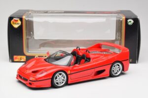 Ferrari F50 カブリオレ レッド Maisto 1:18 50246 メタル - 画像 8/8