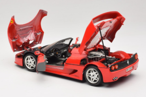 Ferrari F50 カブリオレ 50 Jahre Ferrari 24 Jahre Bburago FMC レッド Bburago 1:18 3352-P1 メタル - 画像 5/8