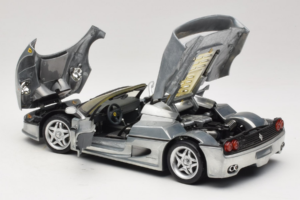 Ferrari F50 カブリオレ Chrome Silver 限定版 Hot Wheels 1:18 25741 メタル - 画像 5/8