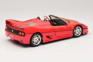 Ferrari F50 カブリオレ Monza Red Standox Bburago 1:18 ST01 メタル - 画像 3/8