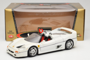Ferrari F50 カブリオレ ホワイト Bburago 1:18 3352-W1 メタル - 画像 8/8