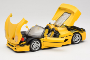 Ferrari F50 カブリオレ イエロー Maisto 1:18 50246-Y1 メタル - 画像 2/8