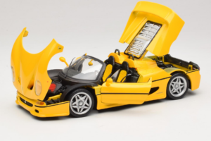 Ferrari F50 カブリオレ Shell イエロー Maisto 1:18 3076-Y2 メタル - 画像 2/8