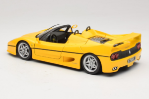 Ferrari F50 カブリオレ Shell イエロー Maisto 1:18 3076-Y2 メタル - 画像 7/8
