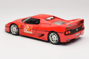 Ferrari F50 クーペ #50 50 Jahre Ferrari レッド Bburago 1:18 3352-P2 メタル - 画像 7/8