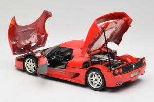 Ferrari F50 Coupe レッド Bburago 1:18 3382 メタル - 画像 5/8