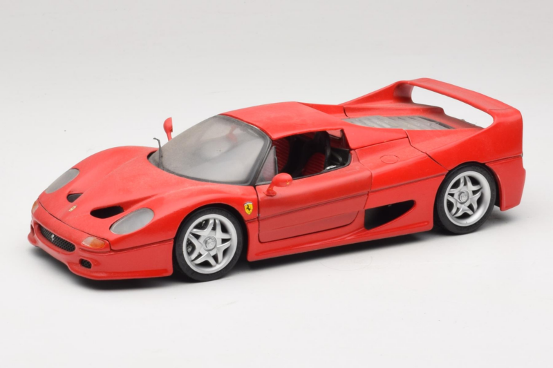 Ferrari F50 クーペ Shell レッド Maisto 1:18 3076-R1 メタル