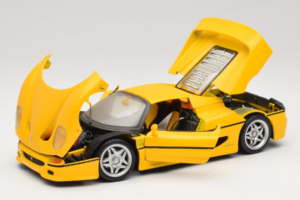 Ferrari F50 クーペ Shell イエロー Maisto 1:18 3076-Y1 メタル - 画像 2/8