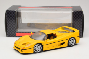 Ferrari F50 クーペ Shell イエロー Maisto 1:18 3076-Y1 メタル - 画像 8/8