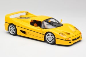 Ferrari F50 Giallo Modena Maisto 1:18 F50001 メタル - 画像 6/8