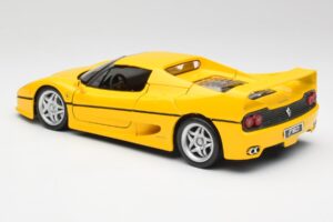 Ferrari F50 Giallo Modena Maisto 1:18 F50001 メタル - 画像 7/8