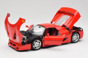 Ferrari F50 ハードトップ レッド Bburago 1:18 3362 メタル - 画像 2/8