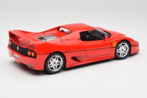Ferrari F50 ハードトップ レッド Bburago 1:18 3362 メタル - 画像 3/8