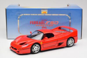 Ferrari F50 ハードトップ レッド Bburago 1:18 3362 メタル - 画像 8/8