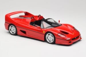 Ferrari F50 Hardtop Open Rosso Corsa KK-Scale 1:18 KKDC180951 メタル - 画像 4/6