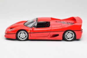 Ferrari F50 レッド Maisto 1:18 50262 メタル - 画像 4/8