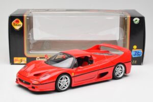 Ferrari F50 レッド Maisto 1:18 50262 メタル - 画像 8/8