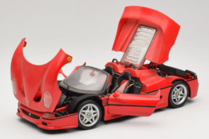 Ferrari F50 Spider レッド Shell Maisto 1:18 3076-M1 メタル - 画像 2/8