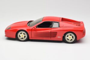 Ferrari F512 M レッド Hot Wheels 1:18 29758 メタル - 画像 4/8