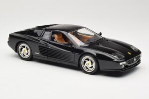 Ferrari F512M ブラック Hot Wheels 1:18 23922 メタル - 画像 6/8
