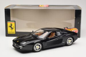 Ferrari F512M ブラック Hot Wheels 1:18 23922 メタル - 画像 8/8