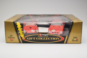Ferrari Gift Set 250 Testa Rossa & 250 GTO レッド Bburago 1:18 GC002 メタル - 画像 2/2