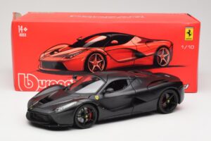 Ferrari LaFerrari F150 Matte Black Bburago 1:18 18-16901BK メタル - 画像 8/8