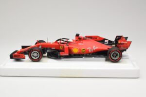Ferrari SF90 #5 S. Vettel Italian GP Monza 2019 BBR 1:18 BBR191835 レジン - 画像 3/6