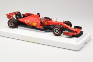 Ferrari SF90 #5 S. Vettel Italian GP Monza 2019 BBR 1:18 BBR191835 レジン - 画像 4/6