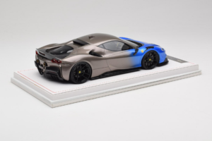 Ferrari SF90 Novitec Blue Grey Metallic IVY Merit 1:18 REMC029 レジン - 画像 3/7