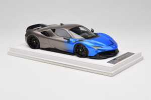 Ferrari SF90 Novitec Blue Grey Metallic IVY Merit 1:18 REMC029 レジン - 画像 4/7