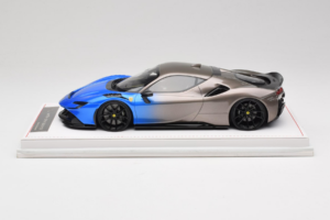 Ferrari SF90 Novitec Blue Grey Metallic IVY 1:18 REMC029 レジン
