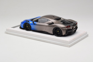 Ferrari SF90 Novitec Blue Grey Metallic IVY Merit 1:18 REMC029 レジン - 画像 5/7