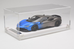 Ferrari SF90 Novitec Blue Grey Metallic IVY Merit 1:18 REMC029 レジン - 画像 6/7