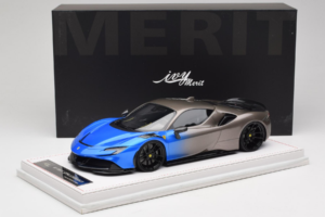 Ferrari SF90 Novitec Blue Grey Metallic IVY Merit 1:18 REMC029 レジン - 画像 7/7