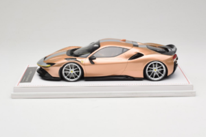 Ferrari SF90 Novitec ゴールド シルバー ストライプ IVY 1:18 REMC028 レジン