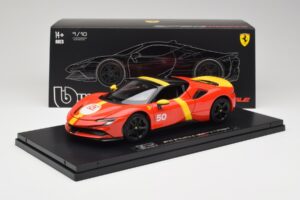 Ferrari SF90 Stradale #50 24 Hours of Le Mans 2024 Bburago 1:18 18-16035 メタル - 画像 9/9