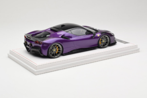 Ferrari SF90 Stradale Novitec Purple Metallic IVY 1:18 REMC021 レジン - 画像 3/7