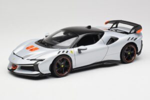 Ferrari SF90 XX Stradale Arctic White Bburago 1:18 18-16020W メタル