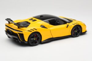 Ferrari SF90 XX Stradale Giallo Modena Bburago 1:18 18-16020Y メタル - 画像 3/8