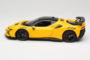 Ferrari SF90 XX Stradale Giallo Modena Bburago 1:18 18-16020Y メタル - 画像 4/8