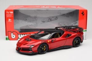 Ferrari SF90 XX Stradale Magma Red Bburago 1:18 18-16020R メタル - 画像 8/8