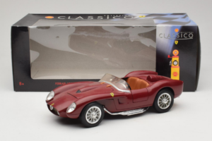 Ferrari Testa Rossa ダークレッド Shell Shell 1:18 40026 メタル - 画像 8/8
