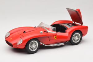 Ferrari 250 Testa Rossa レッド Bburago 1:18 3007-P2 メタル - 画像 2/8