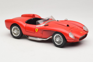 Ferrari 250 Testa Rossa レッド Bburago 1:18 3007-P2 メタル - 画像 6/8