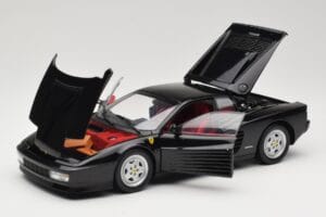 Ferrari Testarossa ブラック Kyosho 1:18 08425BK メタル - 画像 2/8