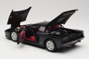 Ferrari Testarossa ブラック Kyosho 1:18 08425BK メタル - 画像 5/8