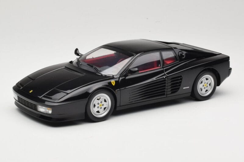 Ferrari Testarossa ブラック Kyosho 1:18 08425BK メタル